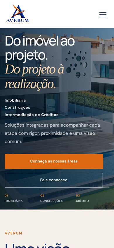 Averum Portugal — versão telemóvel