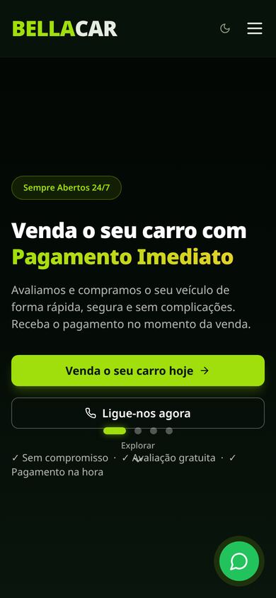 Bella Car — versão telemóvel