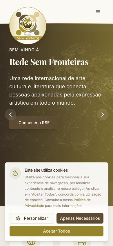 Rede Sem Fronteiras — versão telemóvel