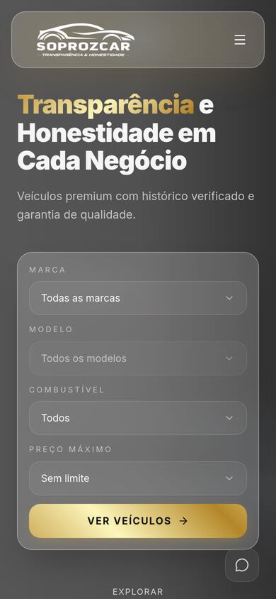 Soprozcar — versão telemóvel