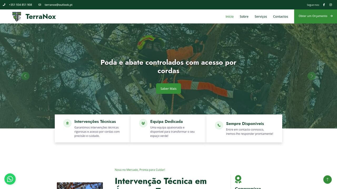 Terranox — versão computador
